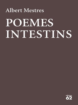 cover image of Poemes intestins